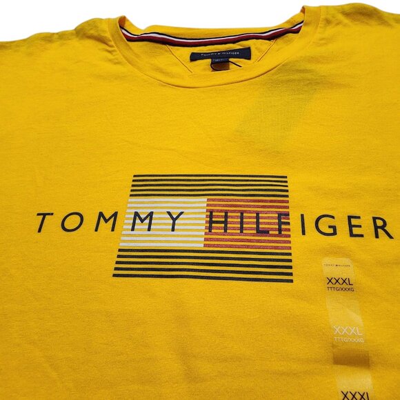 Tommy Hilfiger Men's Short Sleeve Crewneck T-Shirt Size 3XL 100% Cotton - Picture 5 of 7